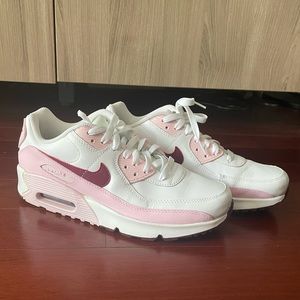 Nike Air Max 90 White, Pink, Red Size 8